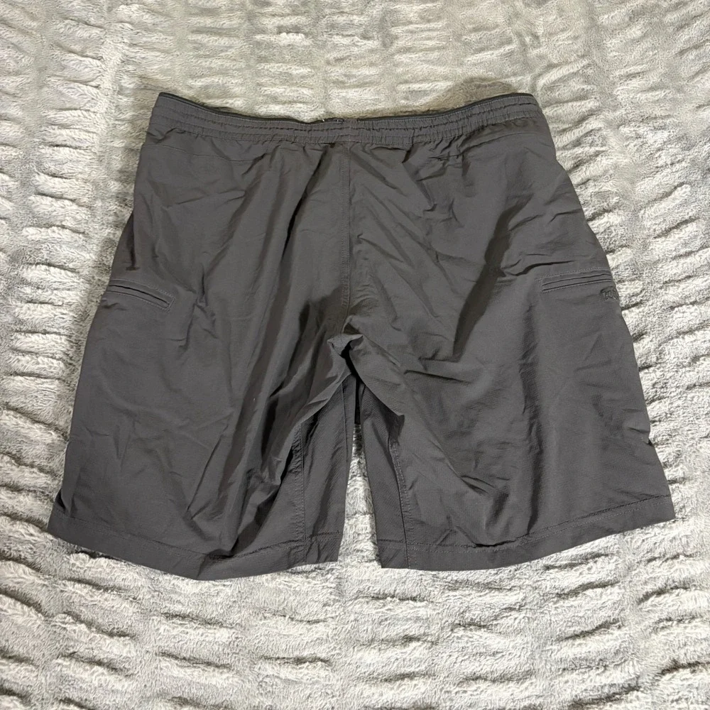 KUHL Renegade Shorts Mens XL Charcoal Gray Nylon Spandex Stretch Hiking Outdoor